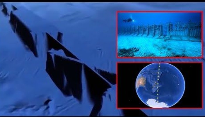 Gigantesca pared submarina que recorre al planeta es descubierta por Google Earth
