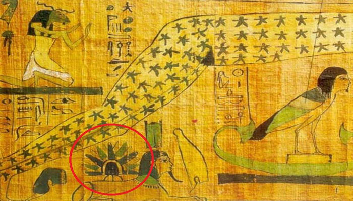Antiguo manuscrito revela la existencia de un OVNI sobre la Esfinge