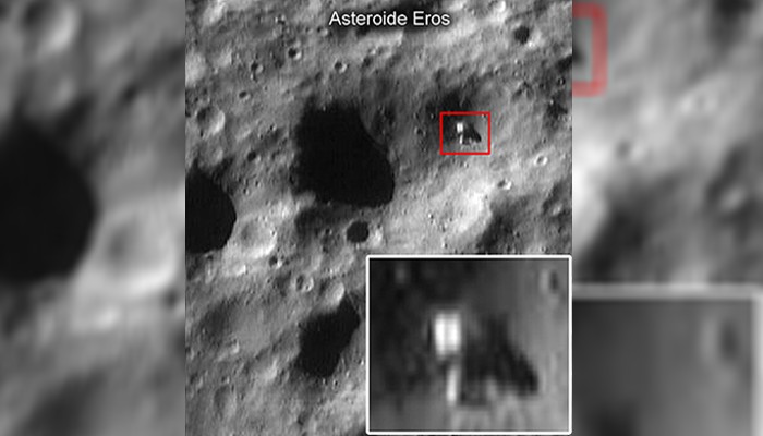 Eros: Misterioso avistamiento en la superficie del asteroide