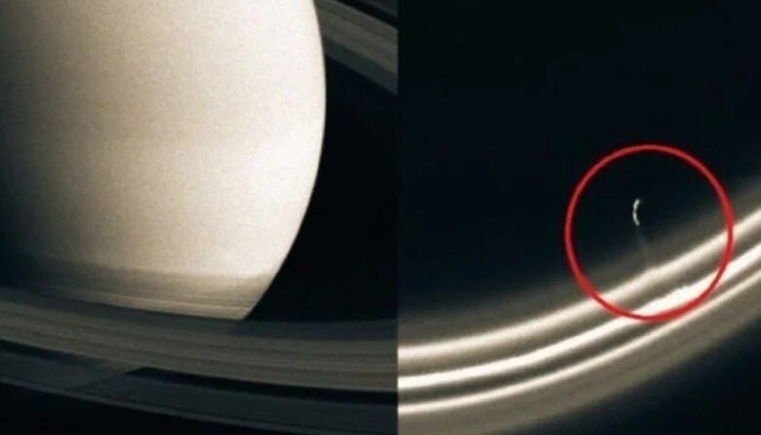 ¿Guerra galáctica? Una astrónoma capta rayos láser que se disparan desde Saturno