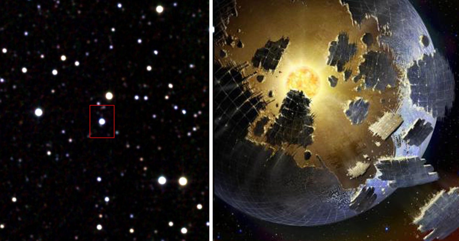 Alerta mundial entre Astrónomos: ¿Una Esfera Gigante Alienígena absorbe la Estrella KIC? (Video)