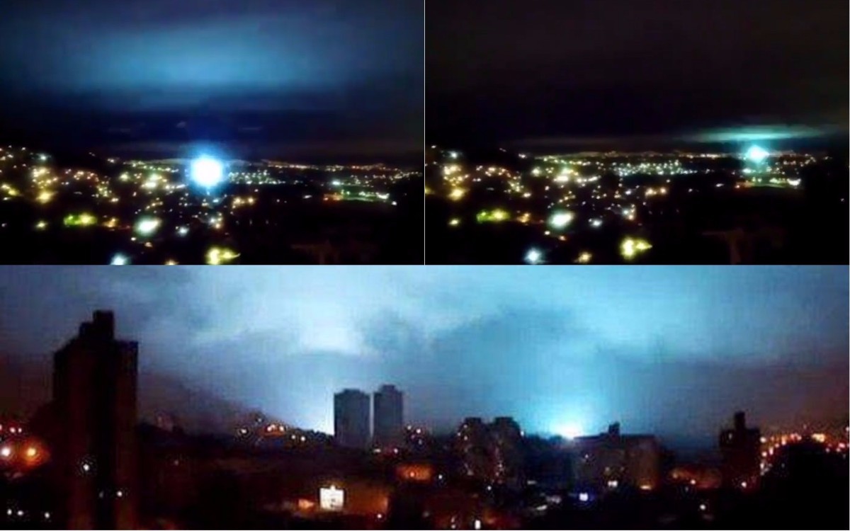 Extrañas luces en el Cielo después del Terremoto de 8.2 en México (Video)