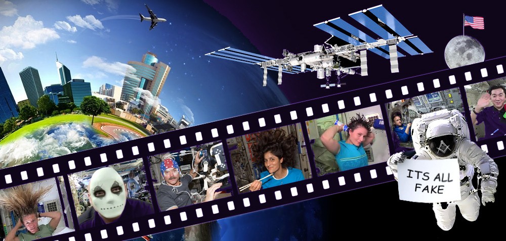 Mark Sargent: La NASA está Rodando en Plató las Imágenes de la Estación Espacial Internacional (Video)