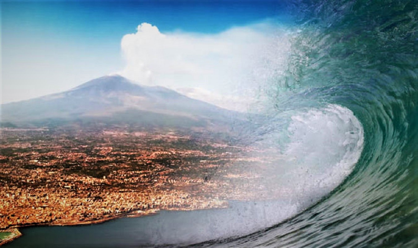 El volcán Etna se derrumba y podría causar un gran tsunami en el Mediterráneo