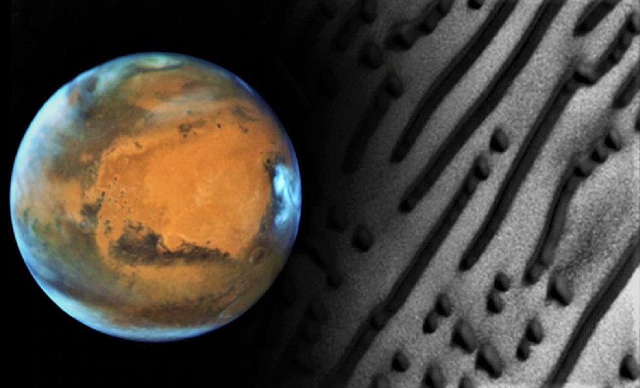 Reciben un extraño mensaje en código morse desde Marte (Video)