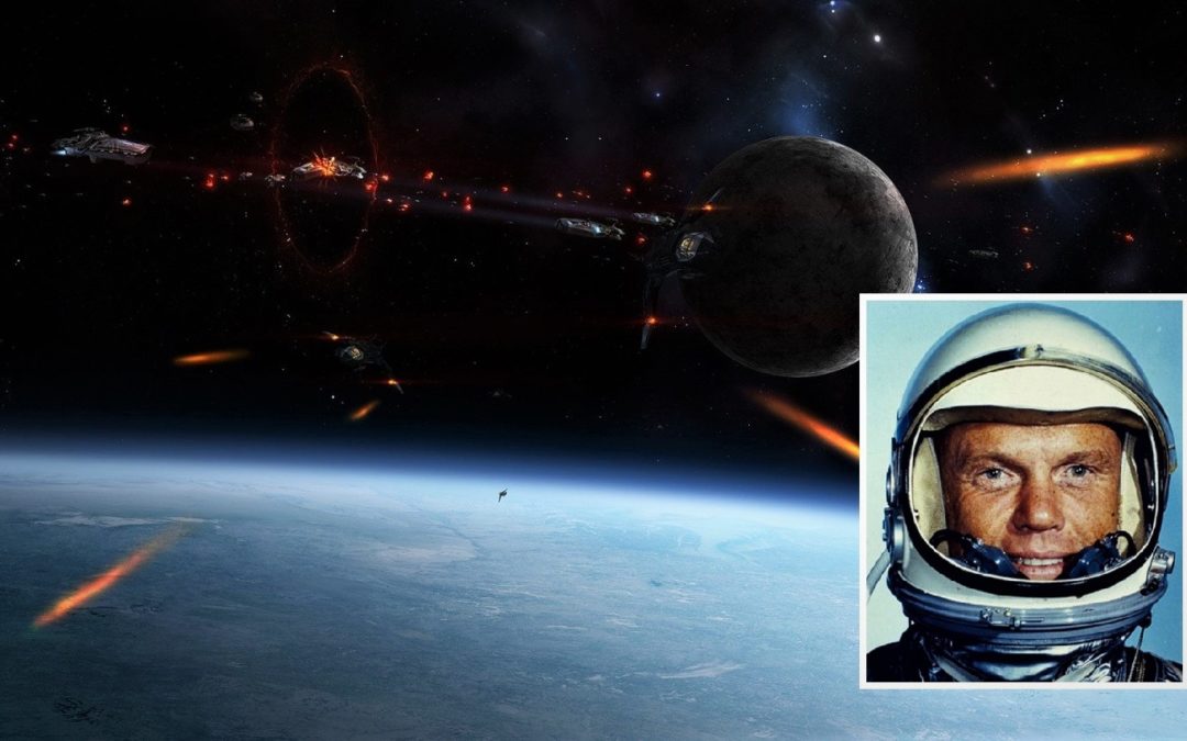 Astronauta graba inquietante transmisión: «están por todos lados» (Video)