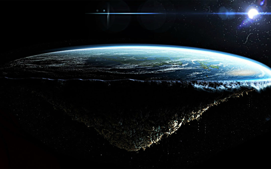 ¿Qué sucedería si la Tierra fuese realmente plana? (Video)