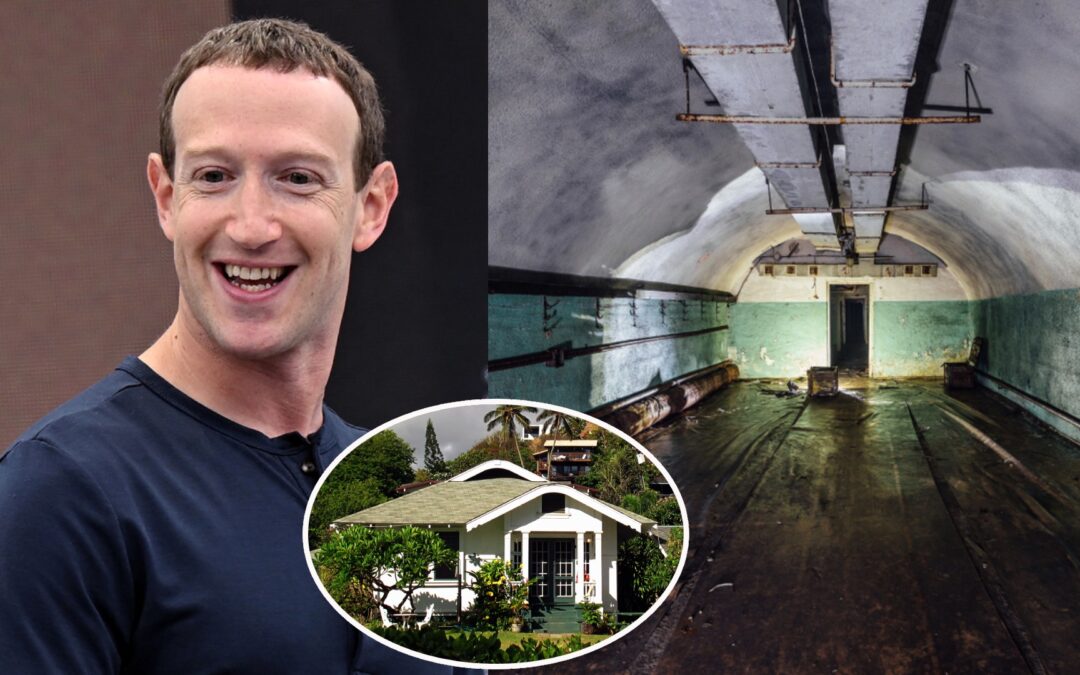 ¿El fin del mundo está cerca? Mark Zuckerberg construye un mega búnker